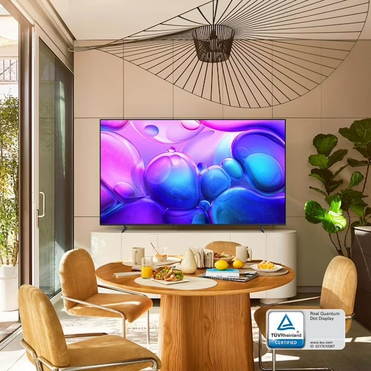 SAMSUNG - Smart TV Samsung 65" QLED 4K UHD QN65Q6FAAGXZS