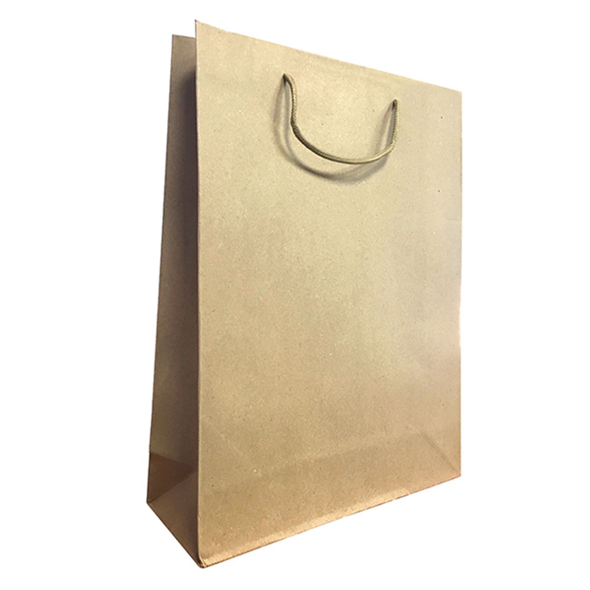 GENERICO - BOLSA DE REGALO PAPEL KRAFT 36X27 CM X12 UNI