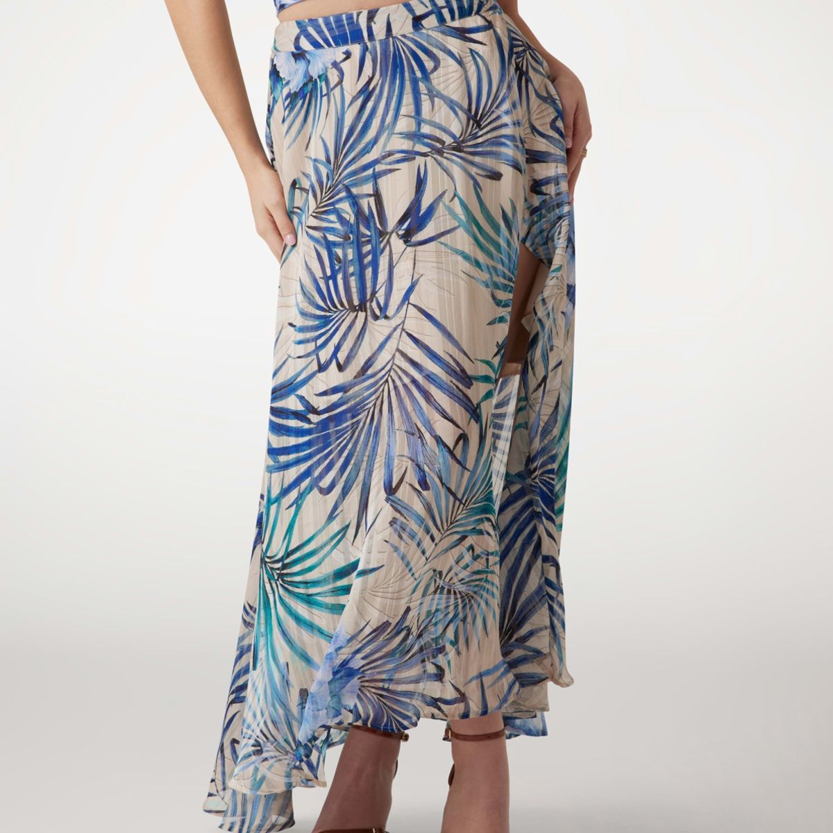 GUESS - Falda New Romana Skirt Multicolor