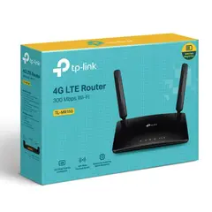 TP LINK - Router Inalámbrico 4G LTE 300Mbps WiFi TL-MR150 TP-Link