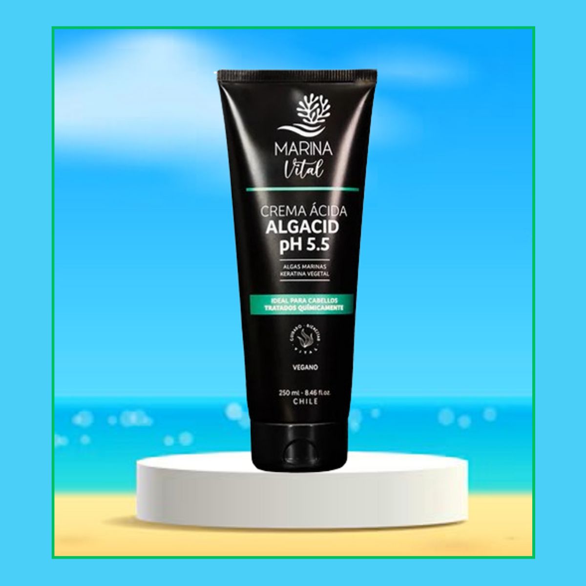 MARINA VITAL - Crema Acida Algacid PH 55 250 Ml Marina Vital