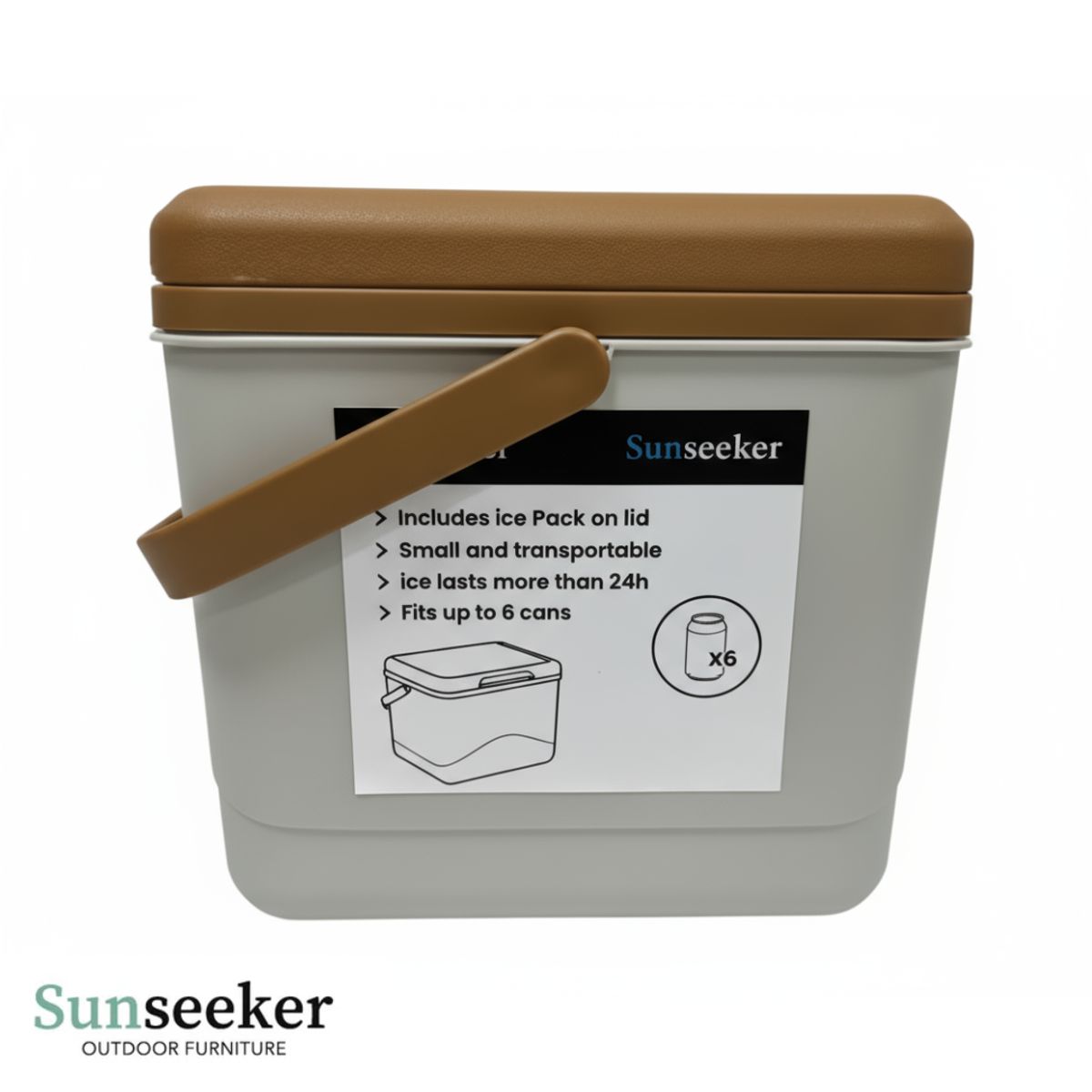 SUNSEEKER - Cooler 5 Litros Hielera Nevera Transportable Sunseeker