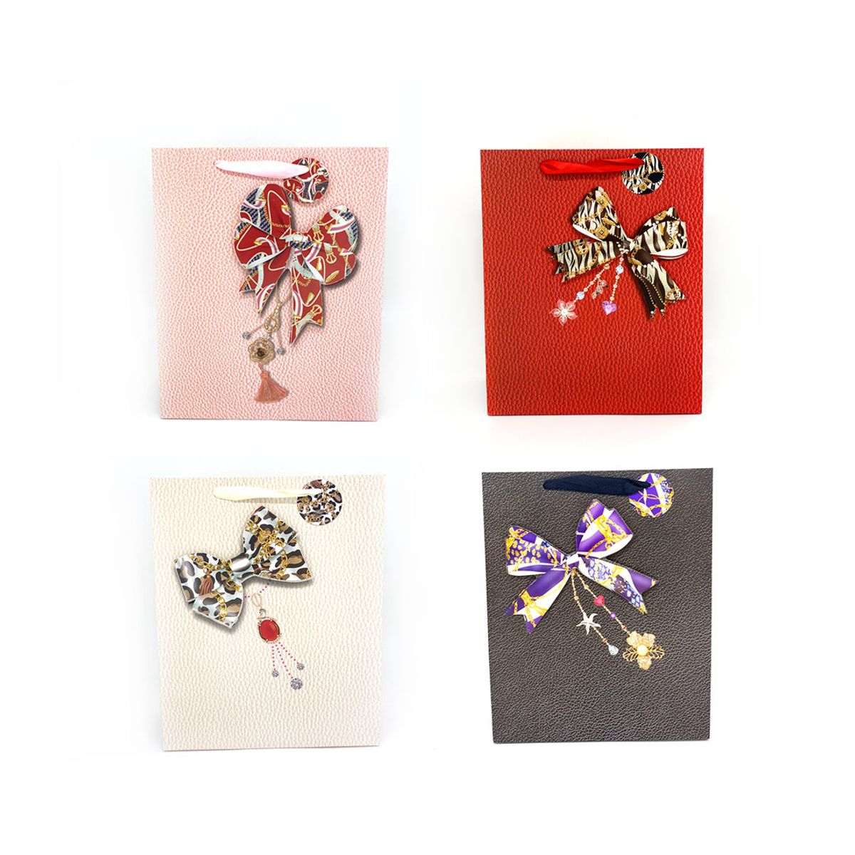 GENERICO - BOLSA DE REGALO TEEN GLITTER 26 X 32 X12 UNI