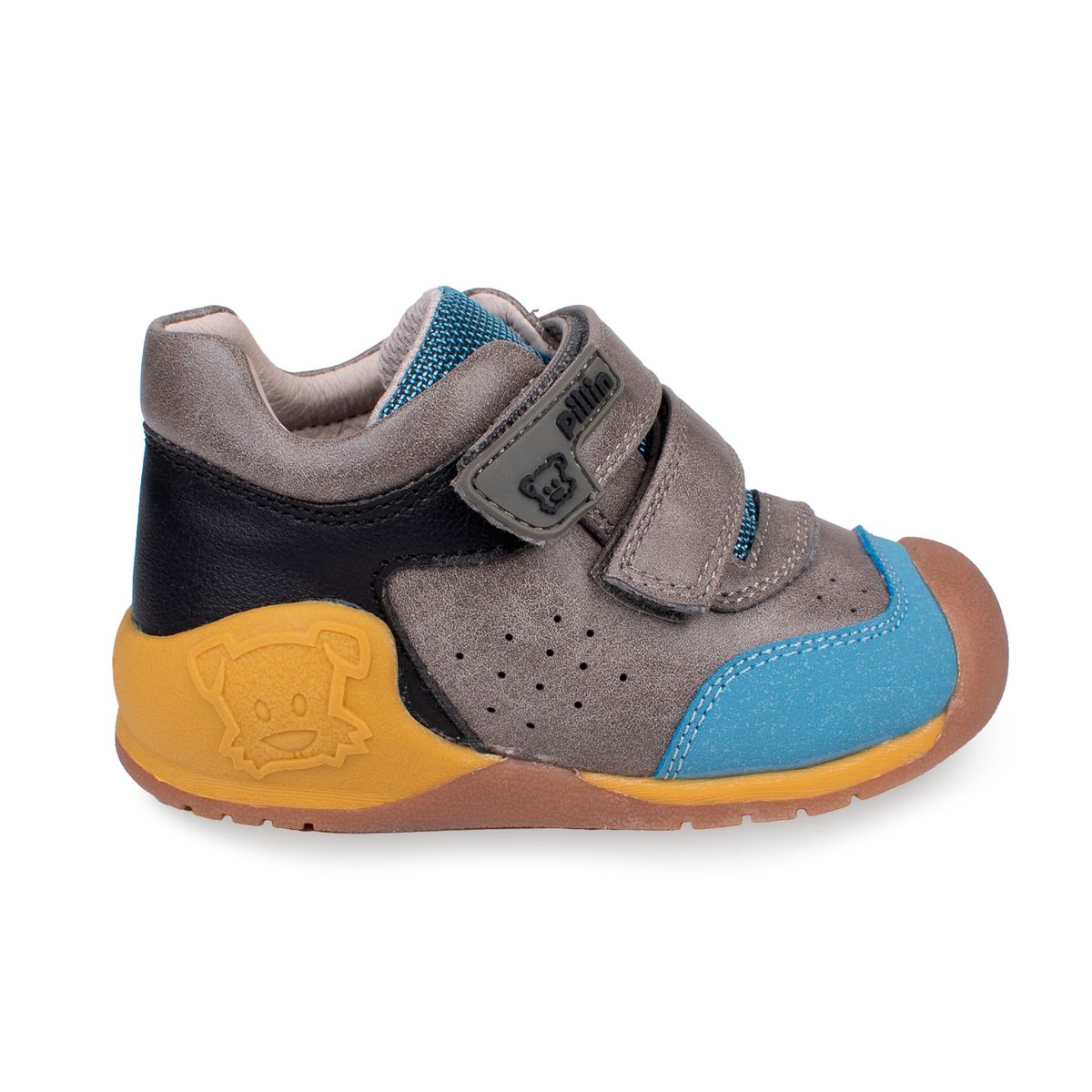 PILLIN - Zapato Clásico Niño Gris Pillin PZD207-26GRI