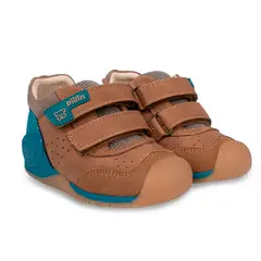 PILLIN - Zapato Clásico Niño Café PZD208-26CAF