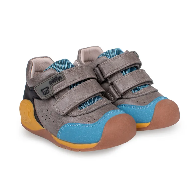 Zapato Clásico Niño Gris PZD207-26GRI