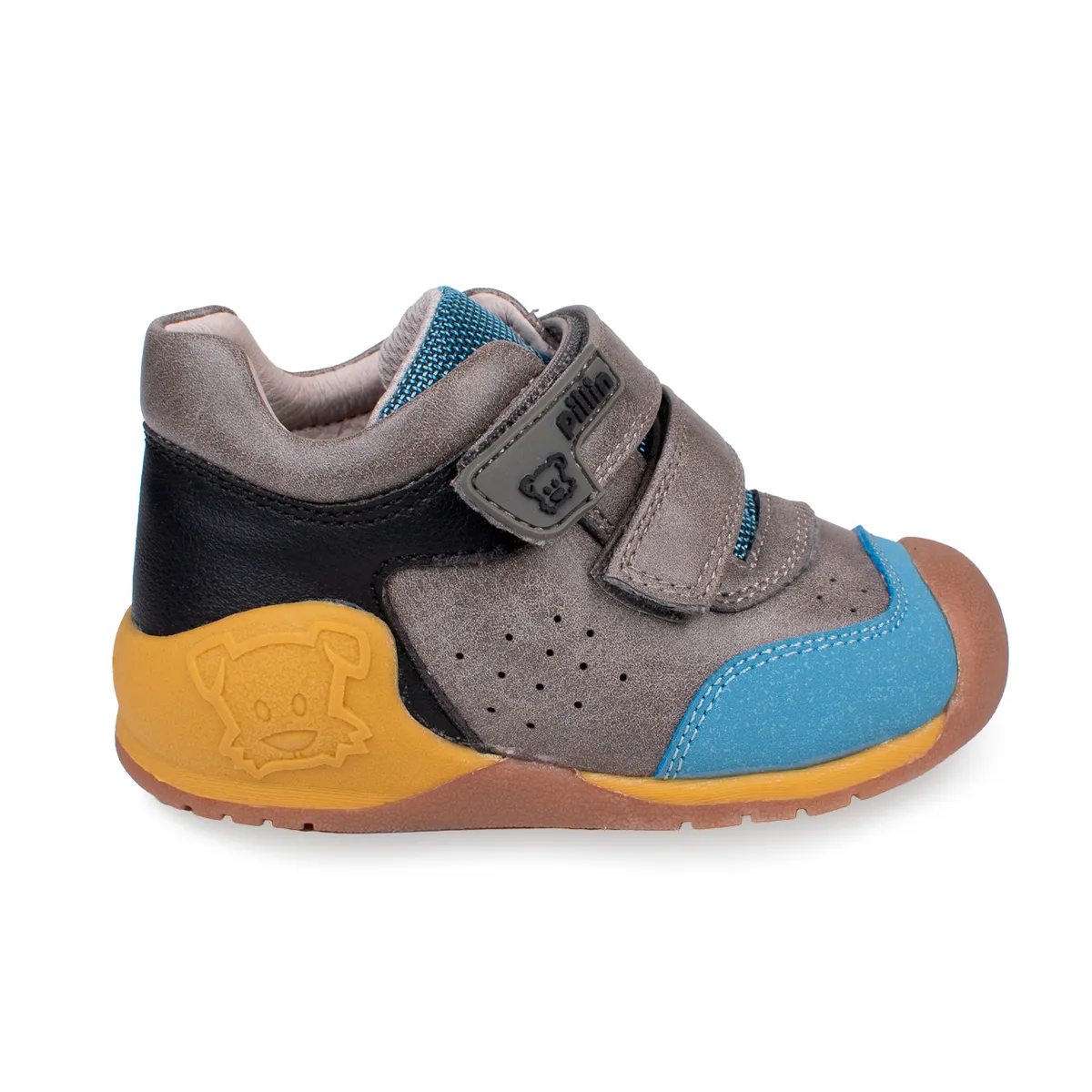 PILLIN - Zapato Clásico Niño Gris Pillin PZD207-26GRI