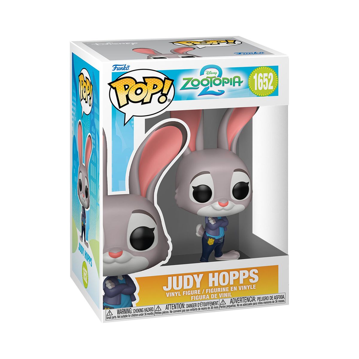 FUNKO - Funko Pop! Judy Hopps Zootopia 2 Disney #1652