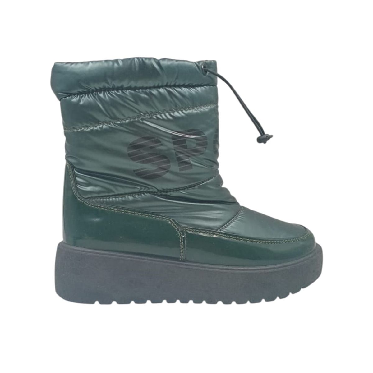 HERIEL - Bota Verde Impermeable Mujer