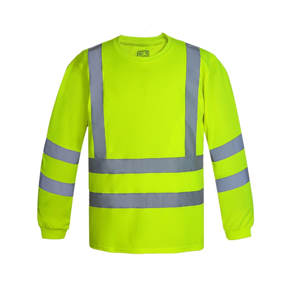 T-WORLD - Polera Dry Fit Vial Manga Larga Con Cinta Reflectiva