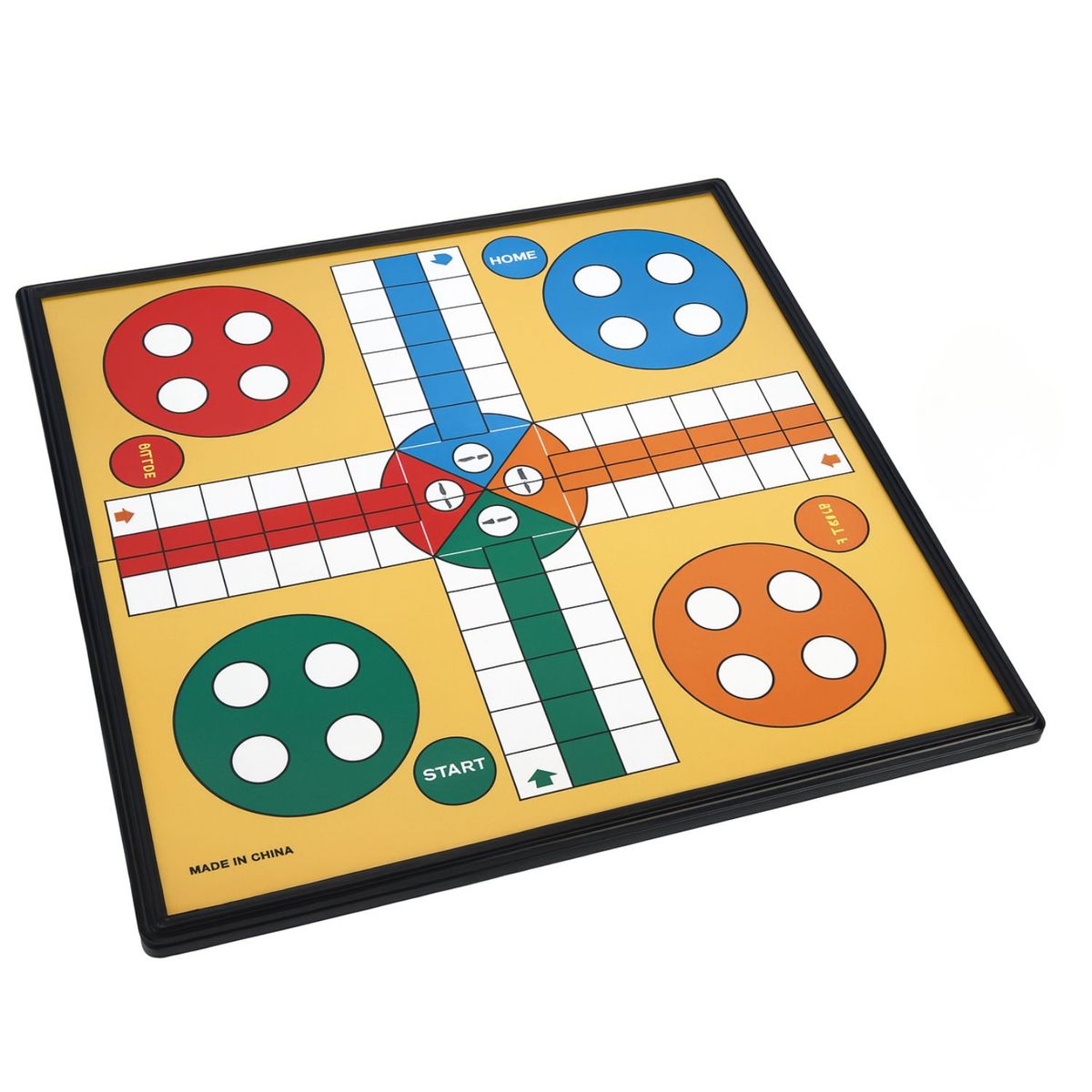 GENERICO - Juego de Mesa Ludo de 24x24x2cm Tablero Clasico