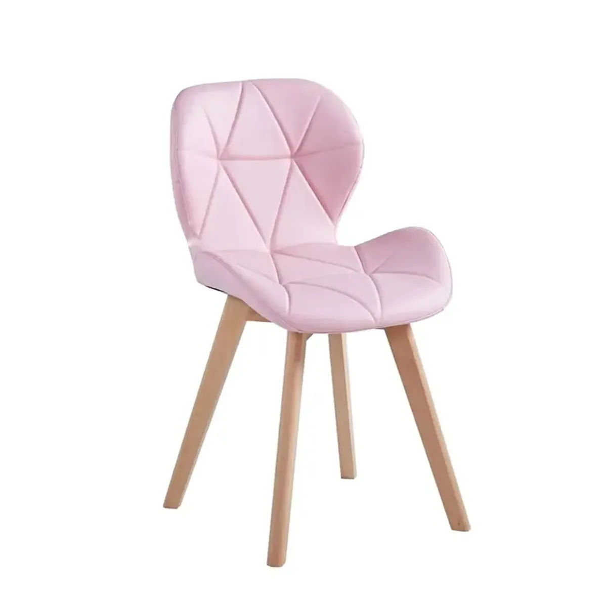 HABITA2 CHILE - Silla de comedor radar wood asiento ecocuero