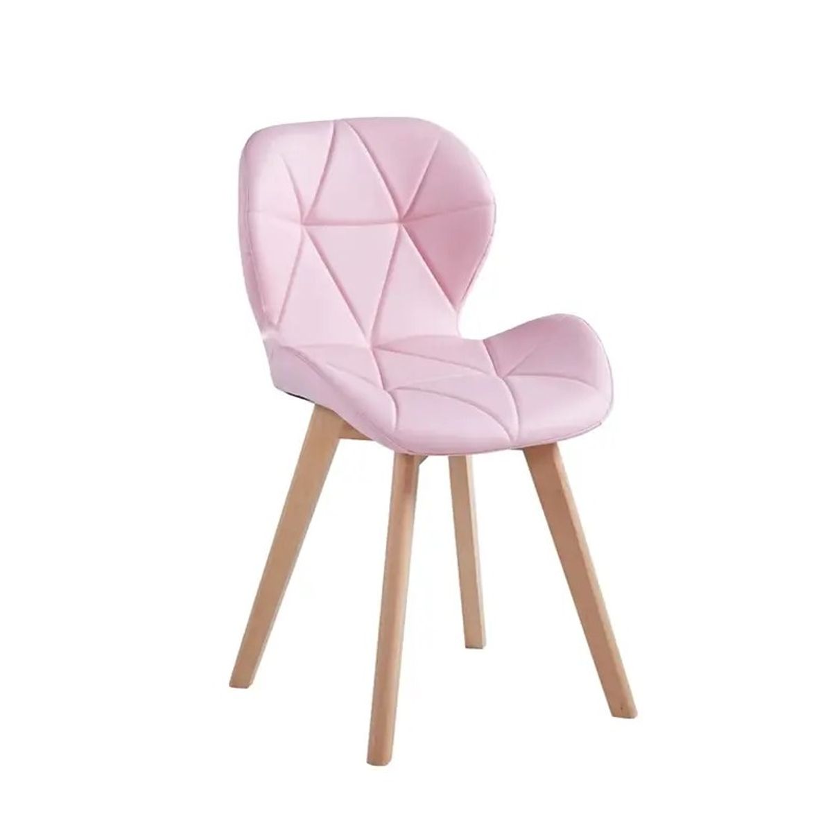 HABITA2 CHILE - Silla de comedor radar wood asiento ecocuero
