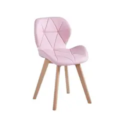 HABITA2 CHILE - Silla de comedor radar wood asiento ecocuero