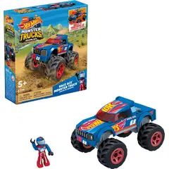 MEGA - Set de juego de construcción Hot Wheels Monster Trucks Race Ace