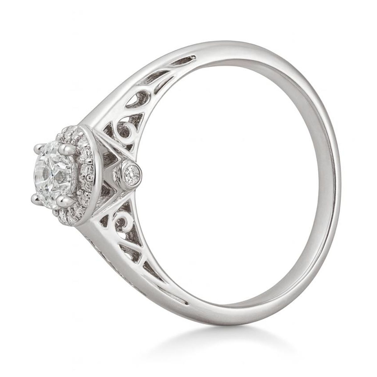 JOYAS LANDEROS - Anillo Roseta Riel Plata 925