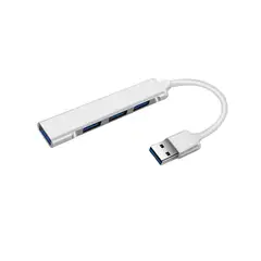 GENERICO - Adaptador Hub Extensor Usb 3.0 a 4 Puertos Usb 5gbsp
