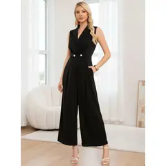 LOOK SHOP - Enterito Largo Mujer Formal, Elegante 3356