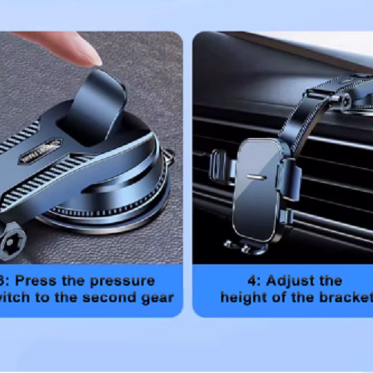 GENERICO - Soporte de teléfono para coche colgante para parabrisas de escritorio