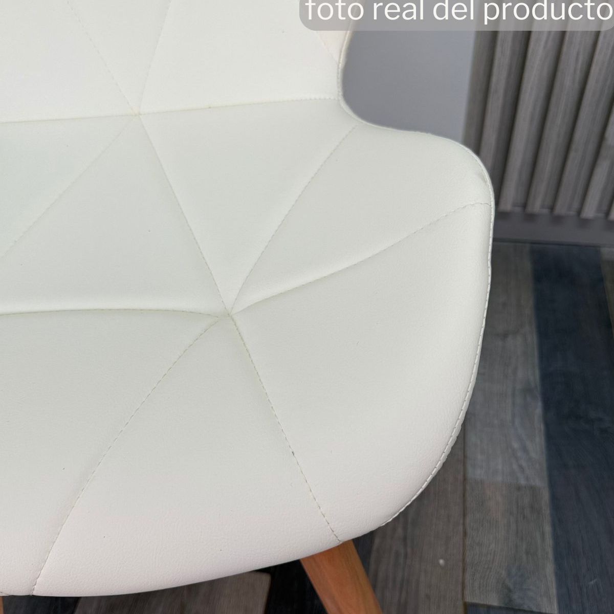 HABITA2 CHILE - Pack de 4 Silla Aviador Mariposa Radar Wood