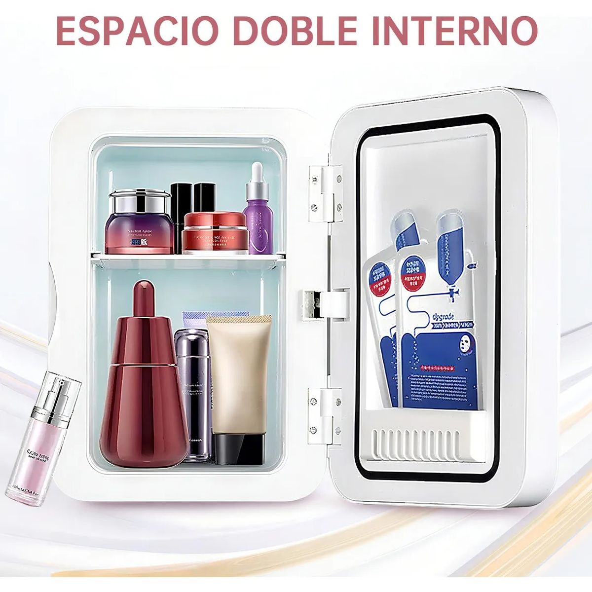 EVERSO - Mini Refrigerador Portátil Cooler Auto 8 Litros