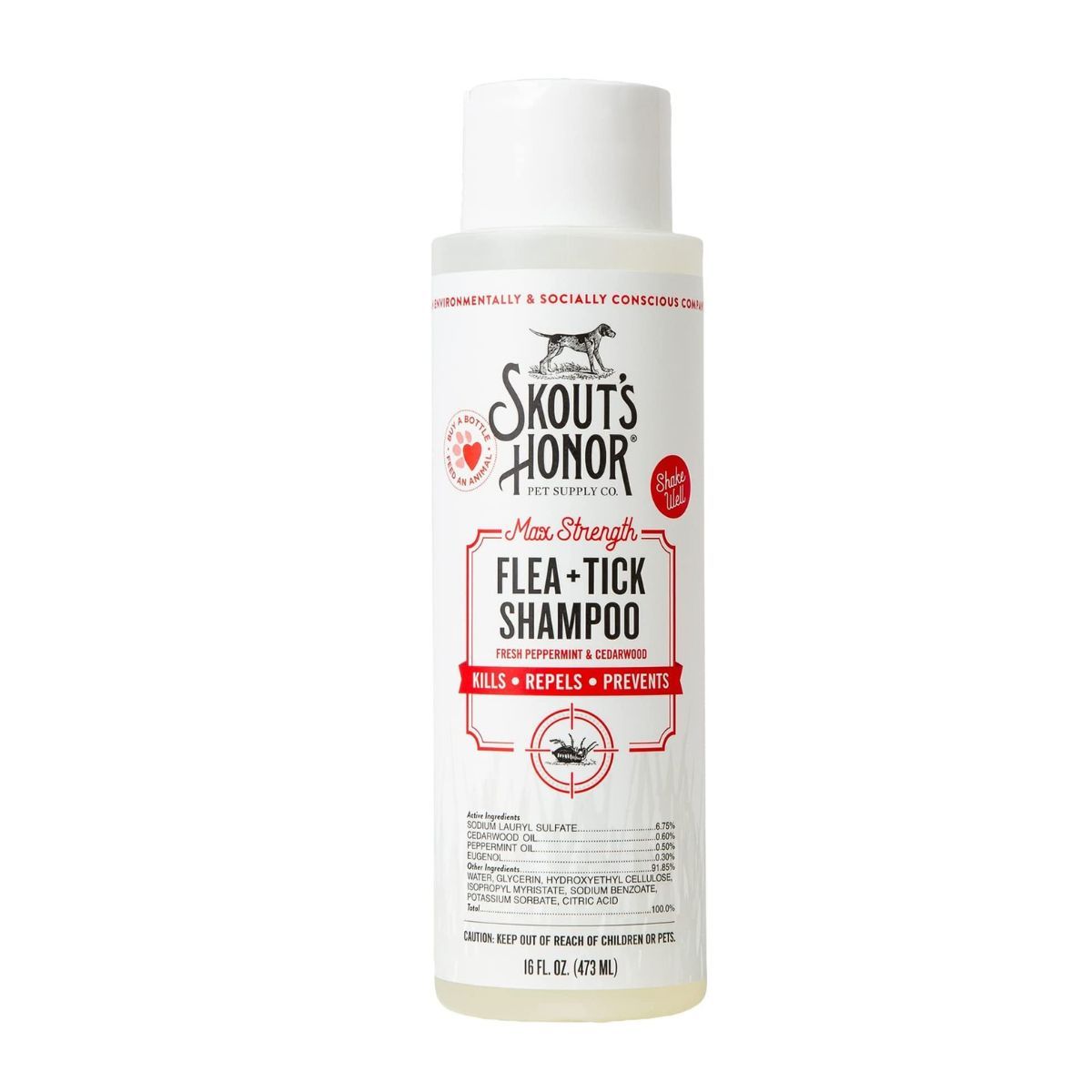 GENERICO - Shampoo Antipulgas y Garrapatas Skouts Honor 437ml