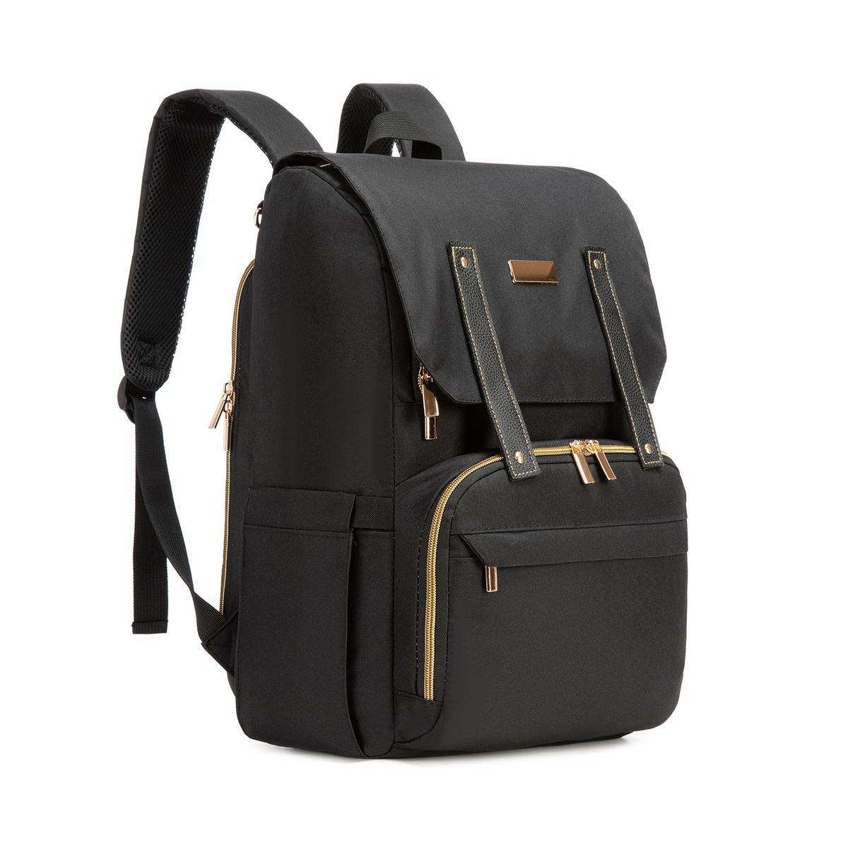 BEBESIT - Mochila Maternal Premium Black Gold