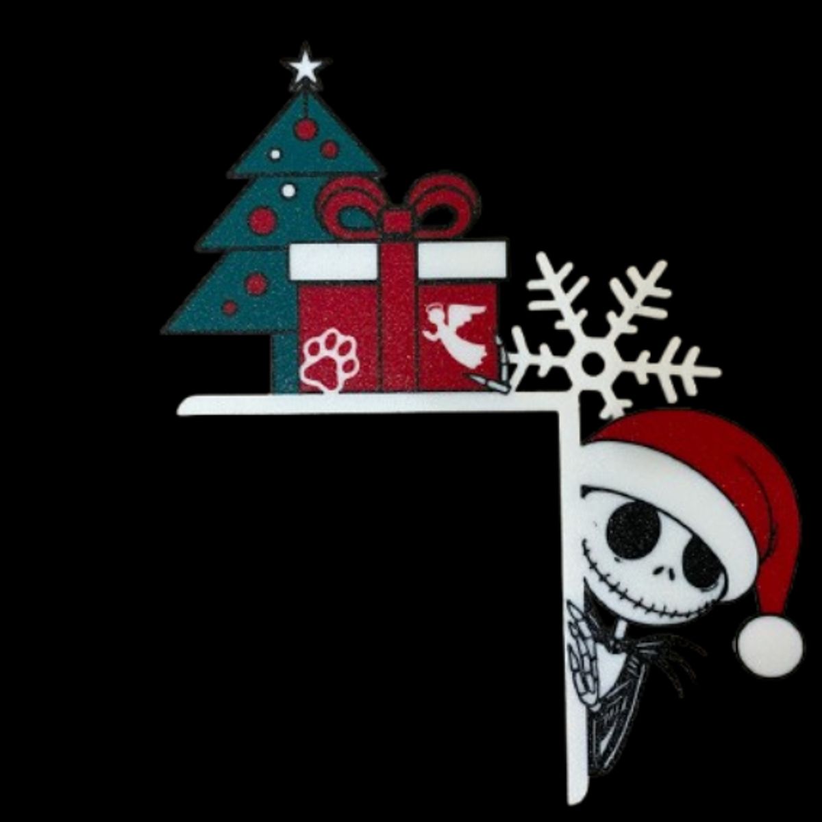 GENERICO - Adorno Navideño - Esquina de puerta 2025