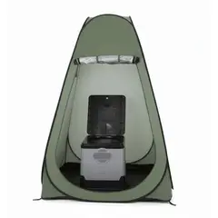 GENERICO - Baño Portatil Camping Inodoro Kit Carpa