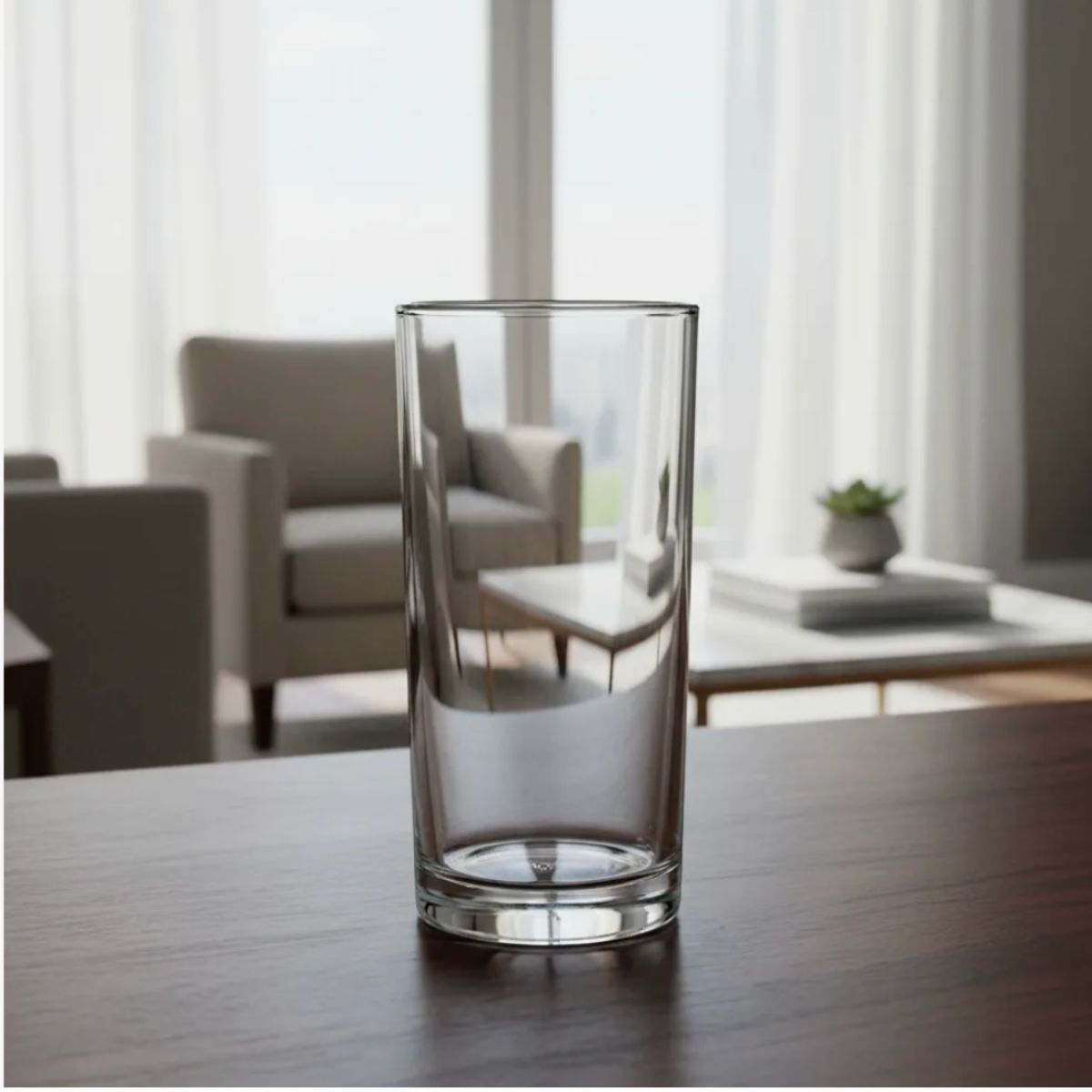 GENERICO - Set 6 Vasos de Agua Jugo 300 Ml de Vidrio x6