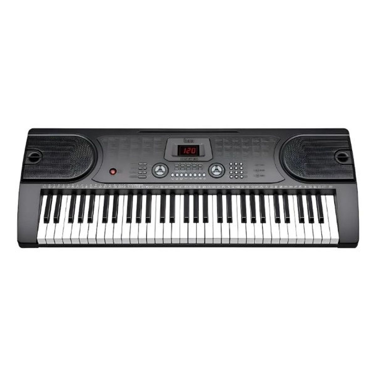 MLAB - Teclado Piano Musical Electrónico Fussen Ft-610 61 Teclas 255 Ritmos Negro Mlab Instrumento Musical