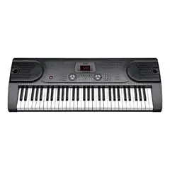 MLAB - Teclado Piano Musical Electrónico Fussen Ft-610 61 Teclas 255 Ritmos Negro Instrumento Musical