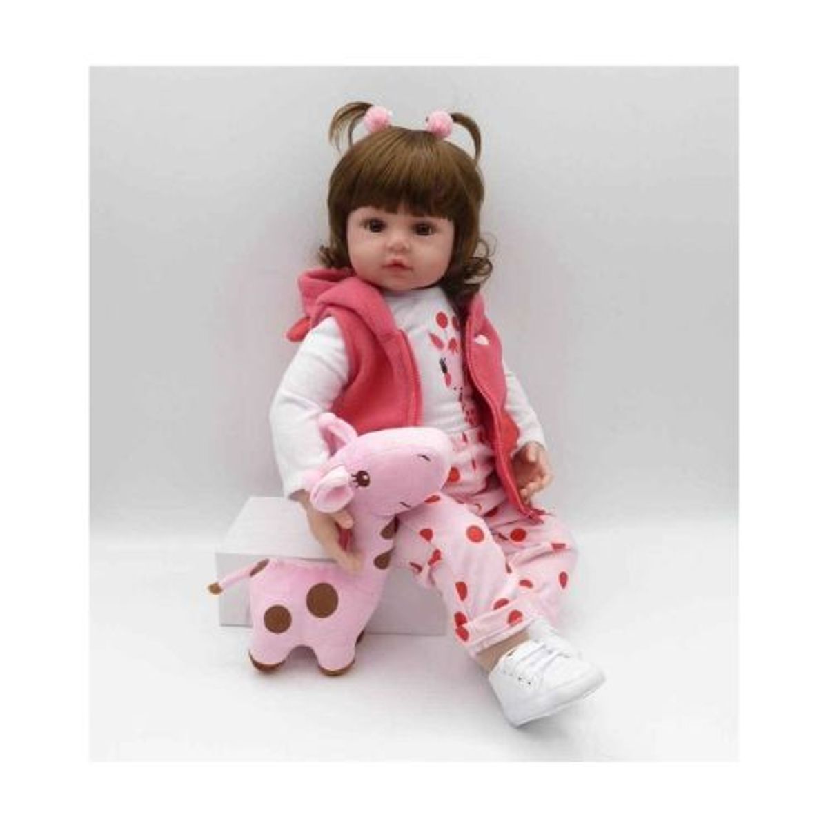 GENERICO - Muñeca Bebé Realista Reborn Niña 50.8 Cm