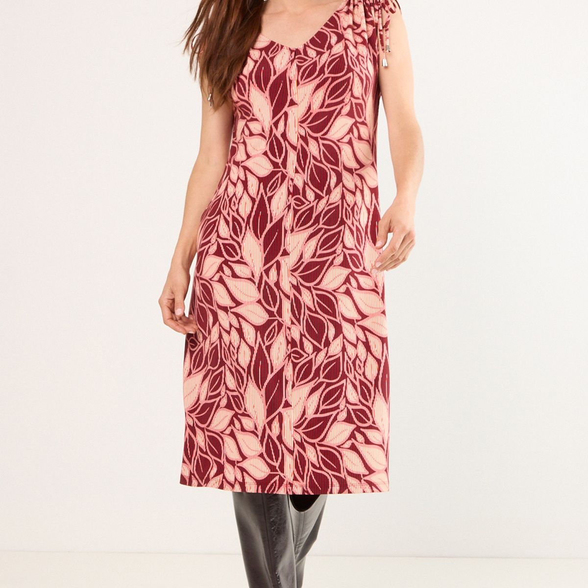 MA GRIFFE - Vestido Largo Mujer Beige Magriffe