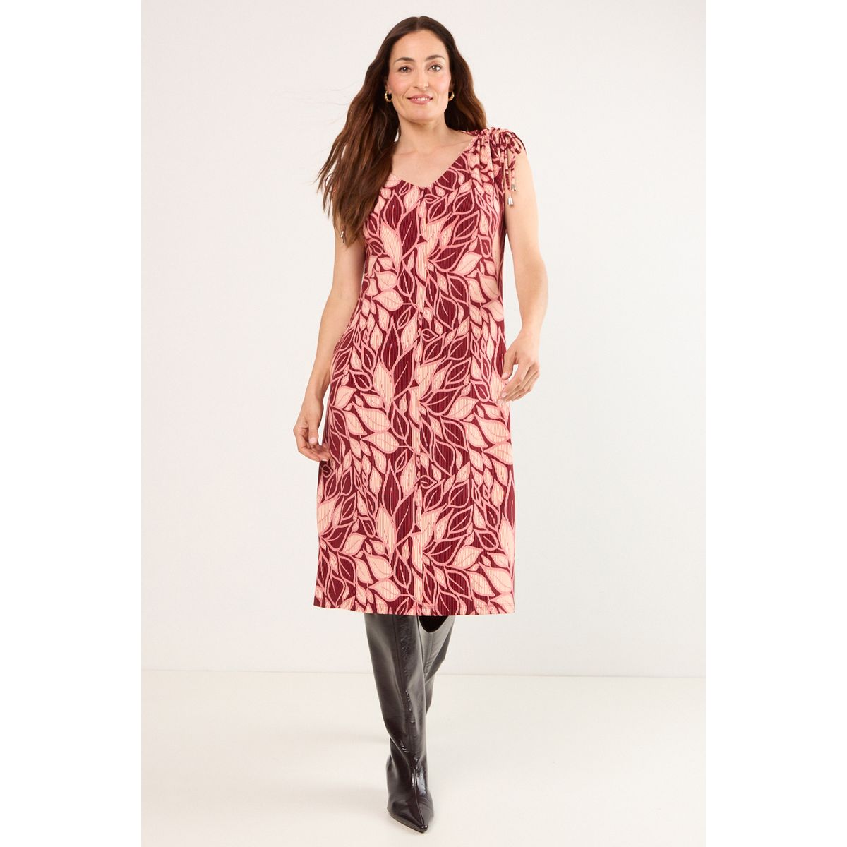 MA GRIFFE - Vestido Largo Mujer Beige Magriffe