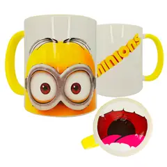 GENERICO - Tazón Tazón Cerámico con boca abajo Minions