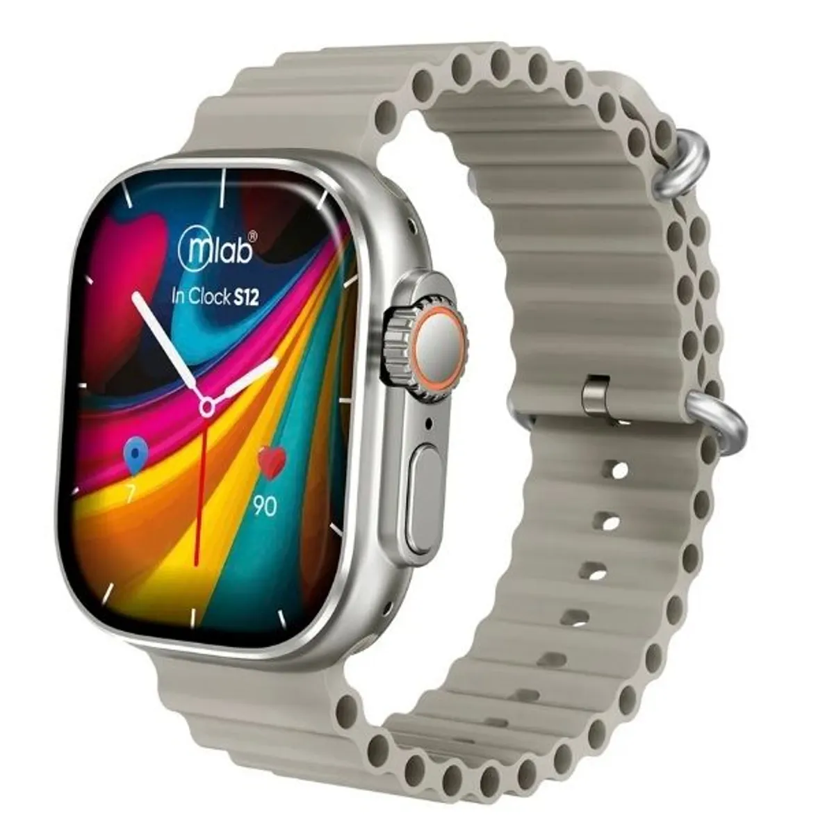 MLAB - Smartwatch InClock S12 Sporting Smart Watch Reloj Inteligente MLAB 9402 IP67