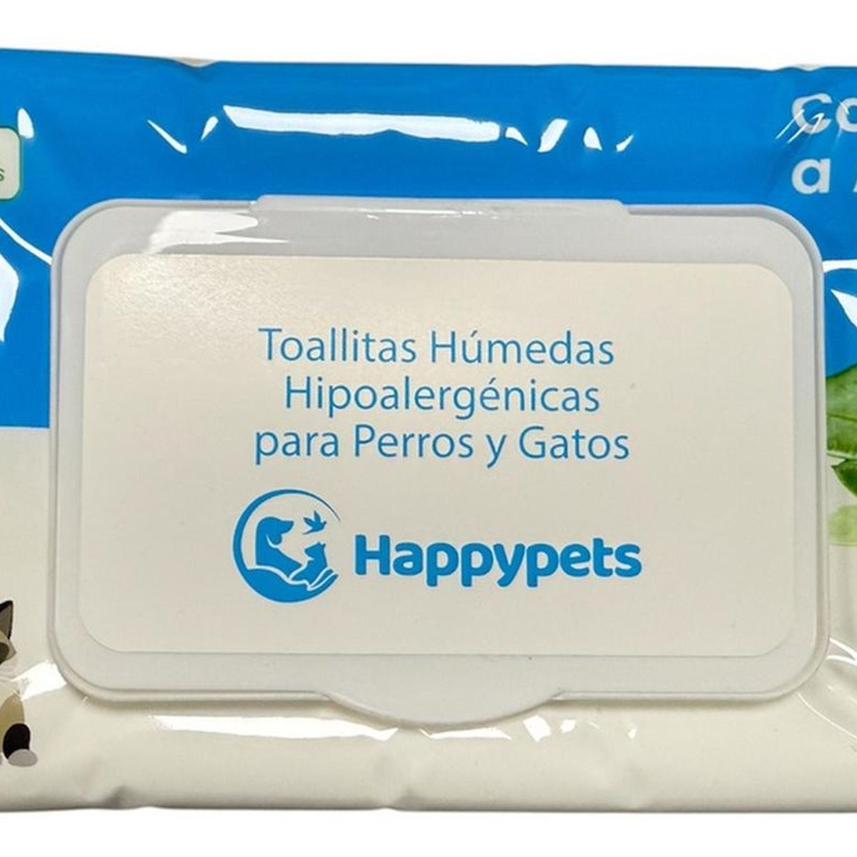 GENERICO - Toallas Húmedas Para Mascotas Perro Gato Happy Pets 50u