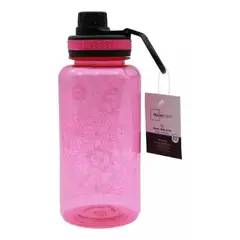 MAINSTAYS - Botellas Agua 1 Lt Diseños Rosado