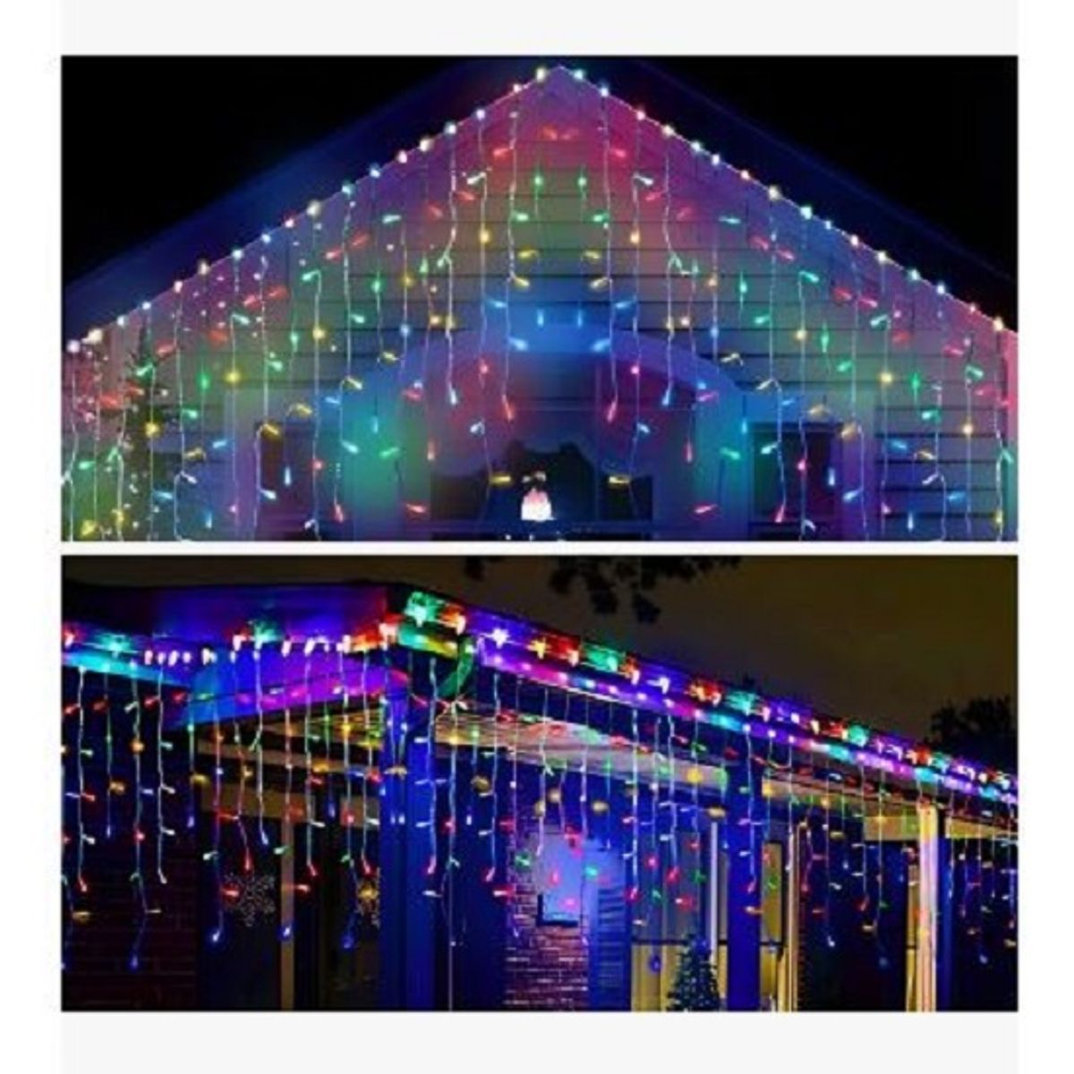 XL - Decoración Guirnalda Cortina 100l Navidad