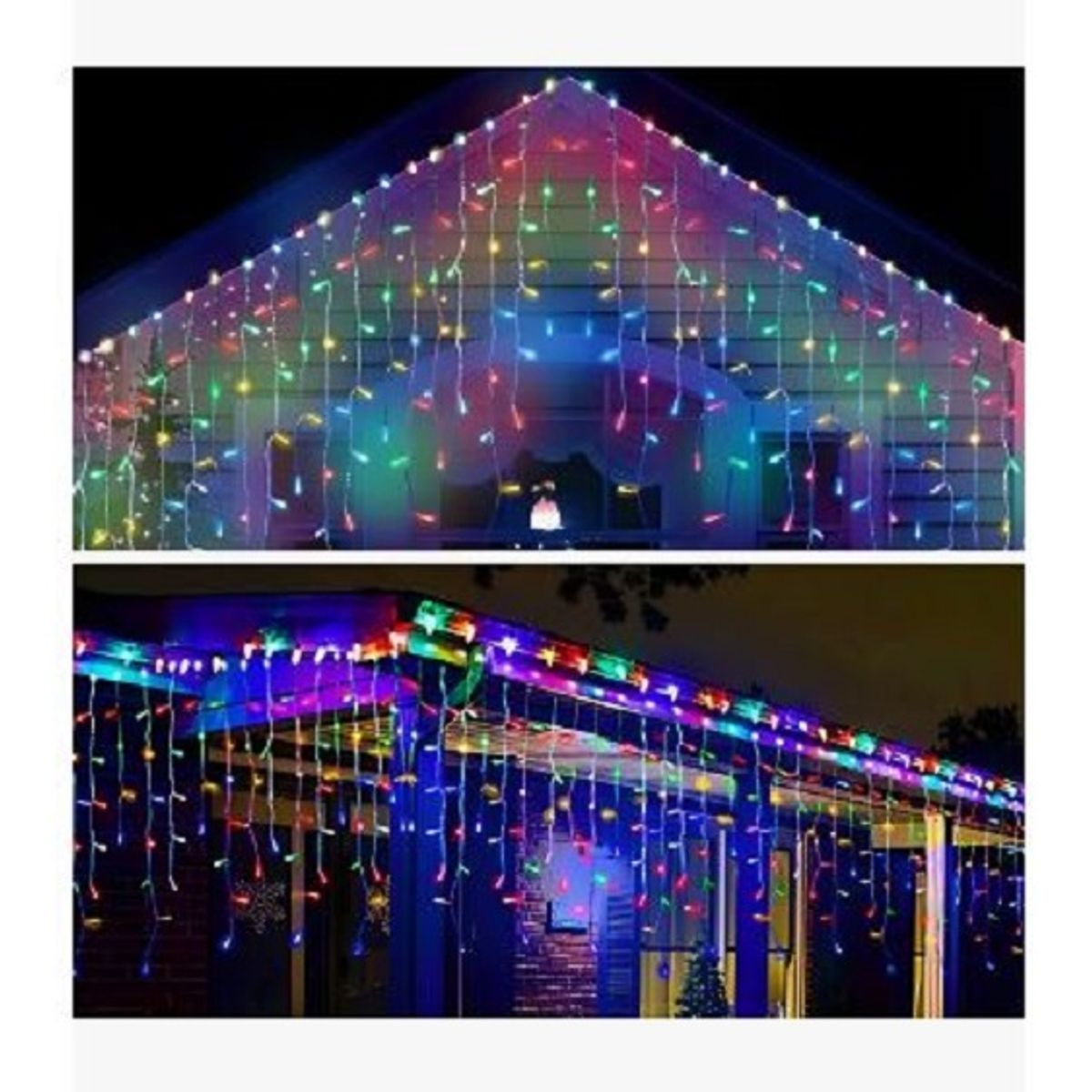 XL - Decoración Guirnalda Cortina 100l Navidad