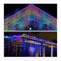 XL - Decoración Guirnalda Cortina 100l Navidad