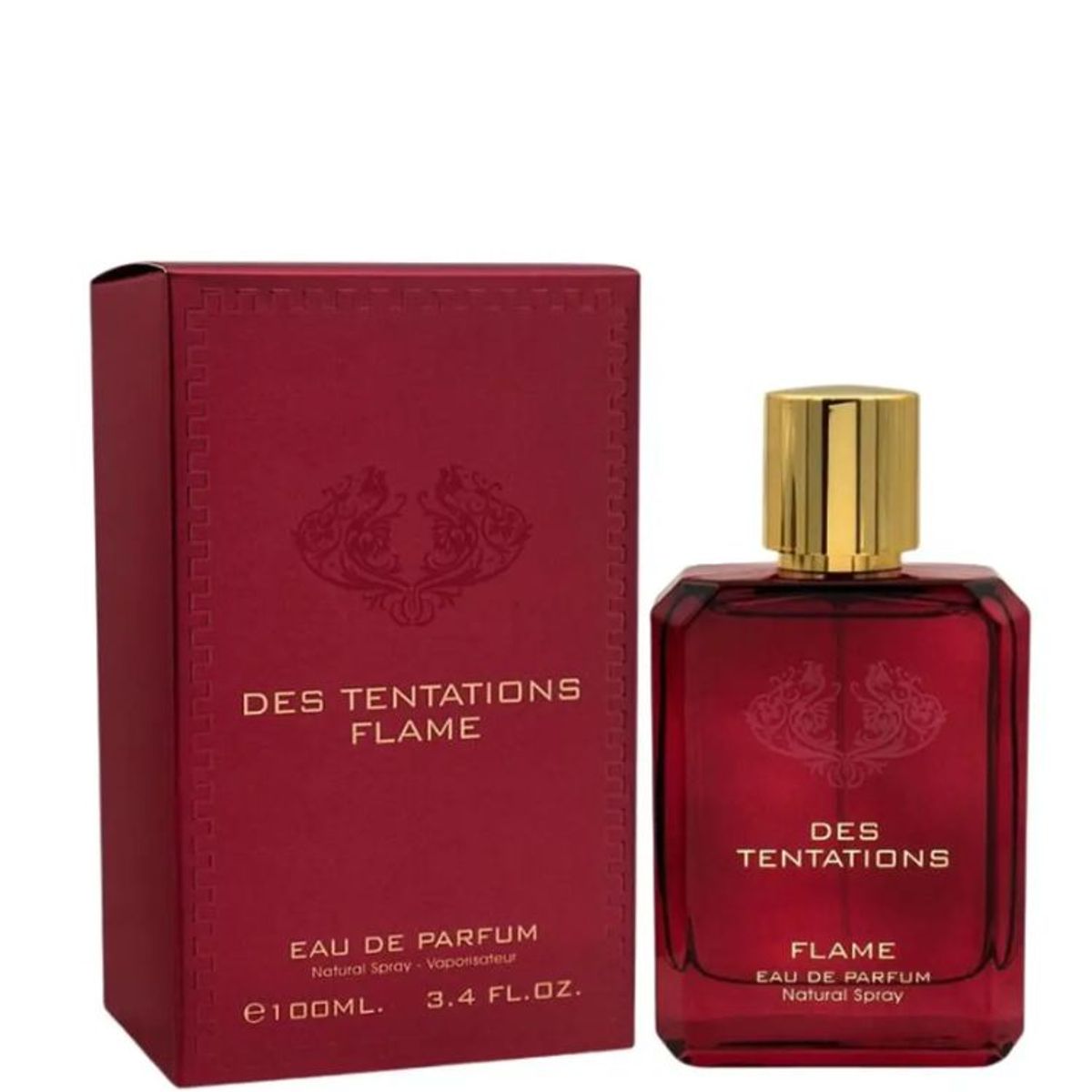 EMPER PERFUMES - PERFUME FRAGRANCE WORLD DES TENTATIONS FLAME HOMBRE EDP 100 ML