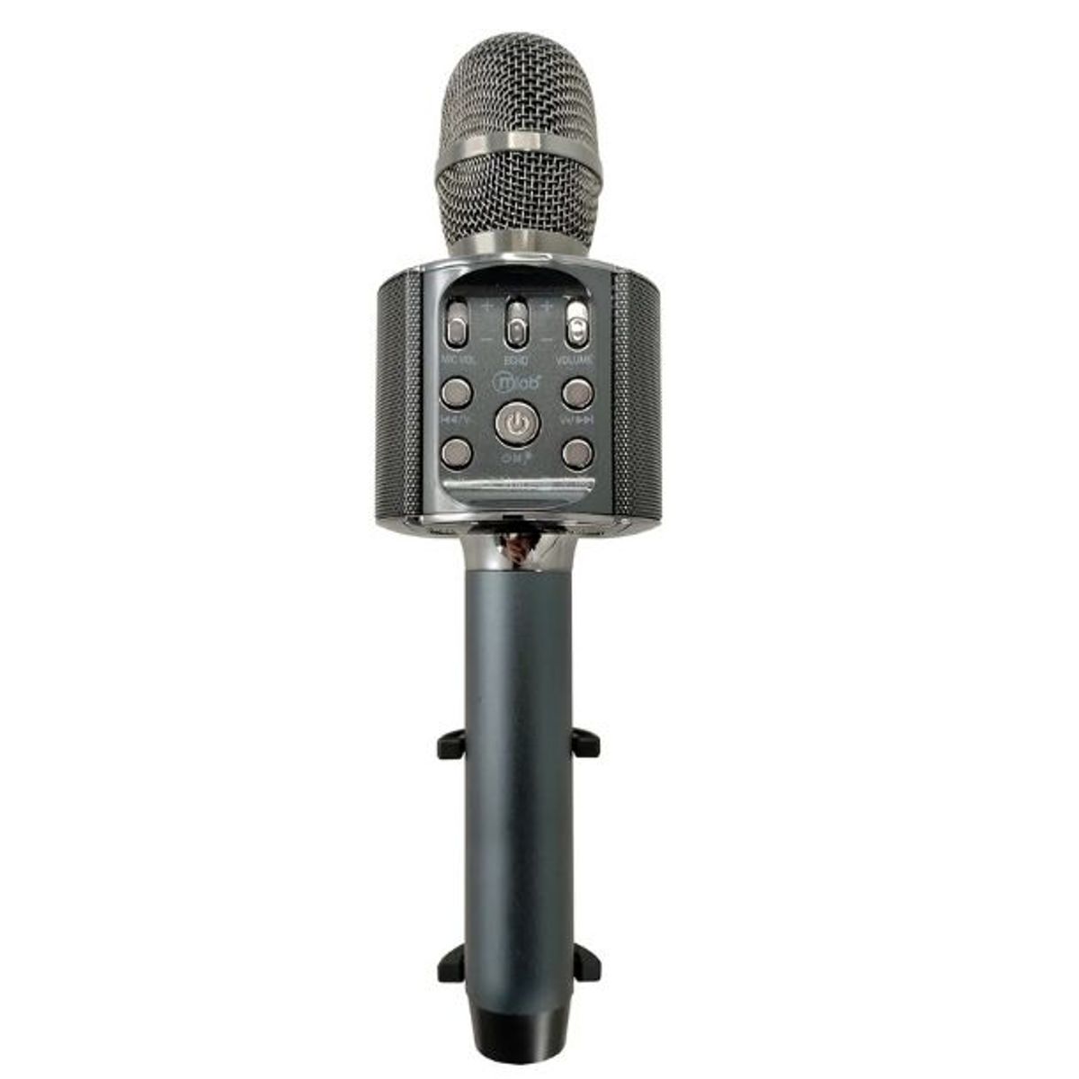 MLAB - Micrófono Karaoke Bluetooth Lil’ Voice 2 – Con Funny Voice Microfono Musica- NEGRO