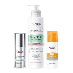 EUCERIN - Serum Epigenetic+Gel Dpure+Oil Control T. Claro
