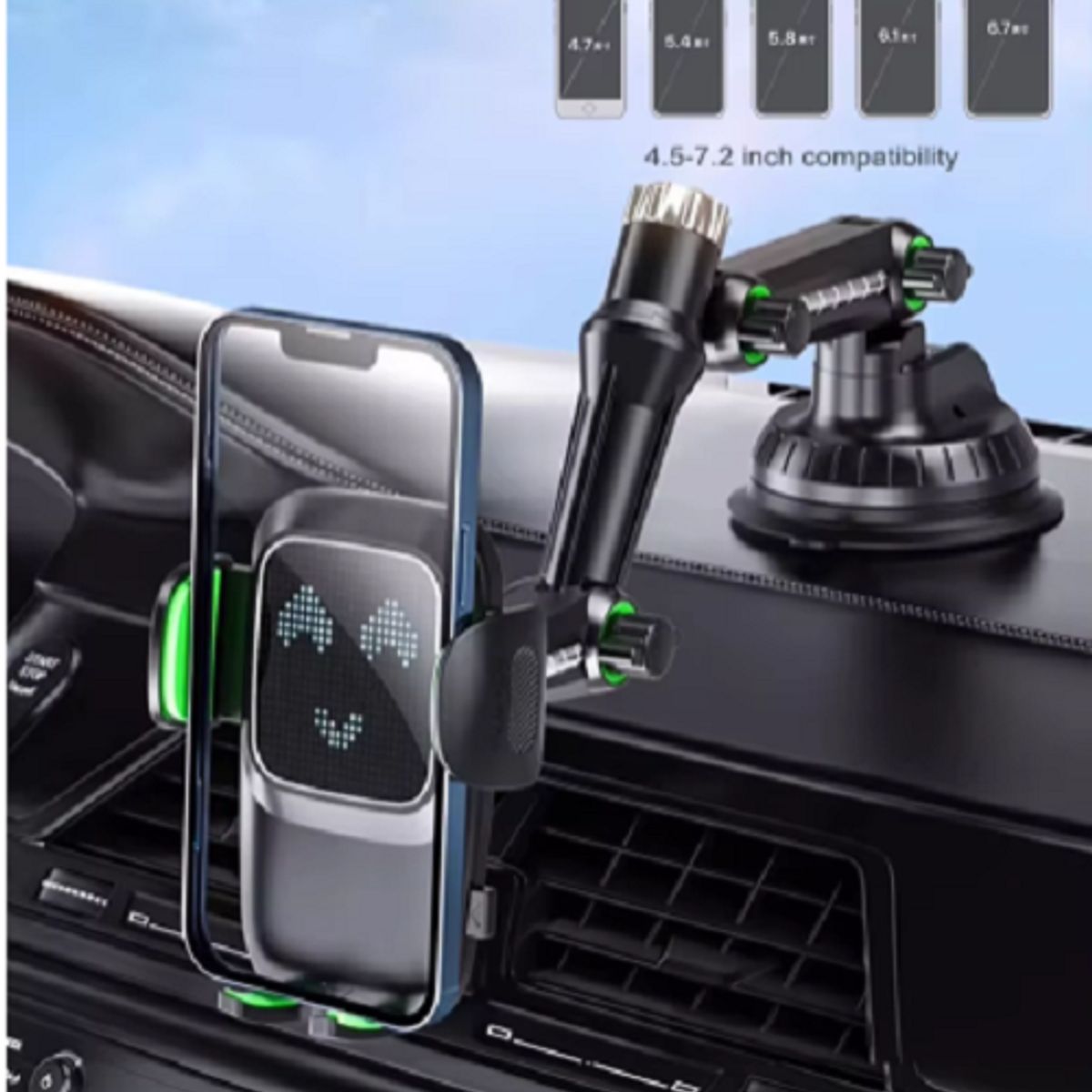 GENERICO - Soporte Universal para camión grande a prueba de golpes para teléfono móvil