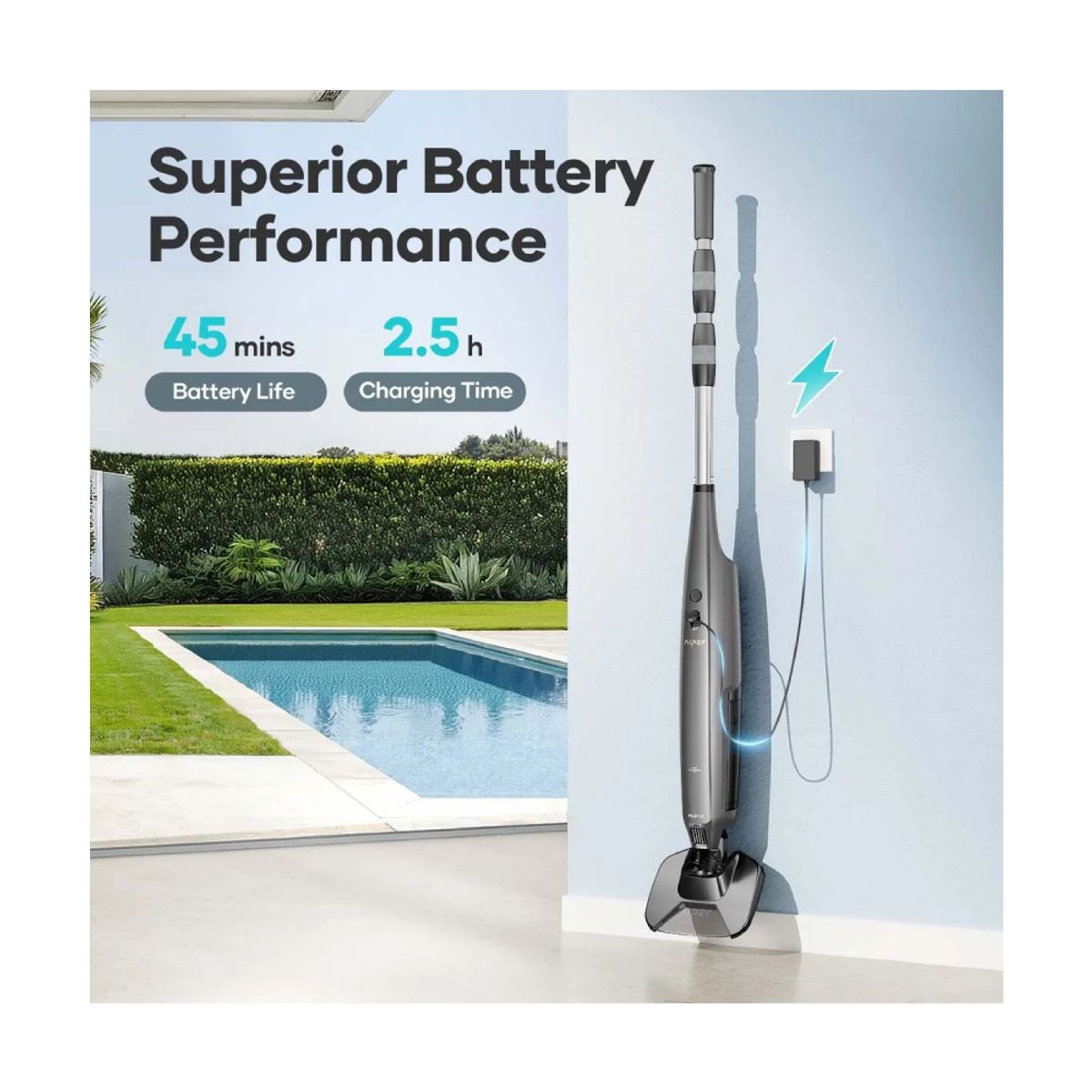 GENERICO - Aspiradora Limpiafondos Inálambrica Aiper Pilot X1