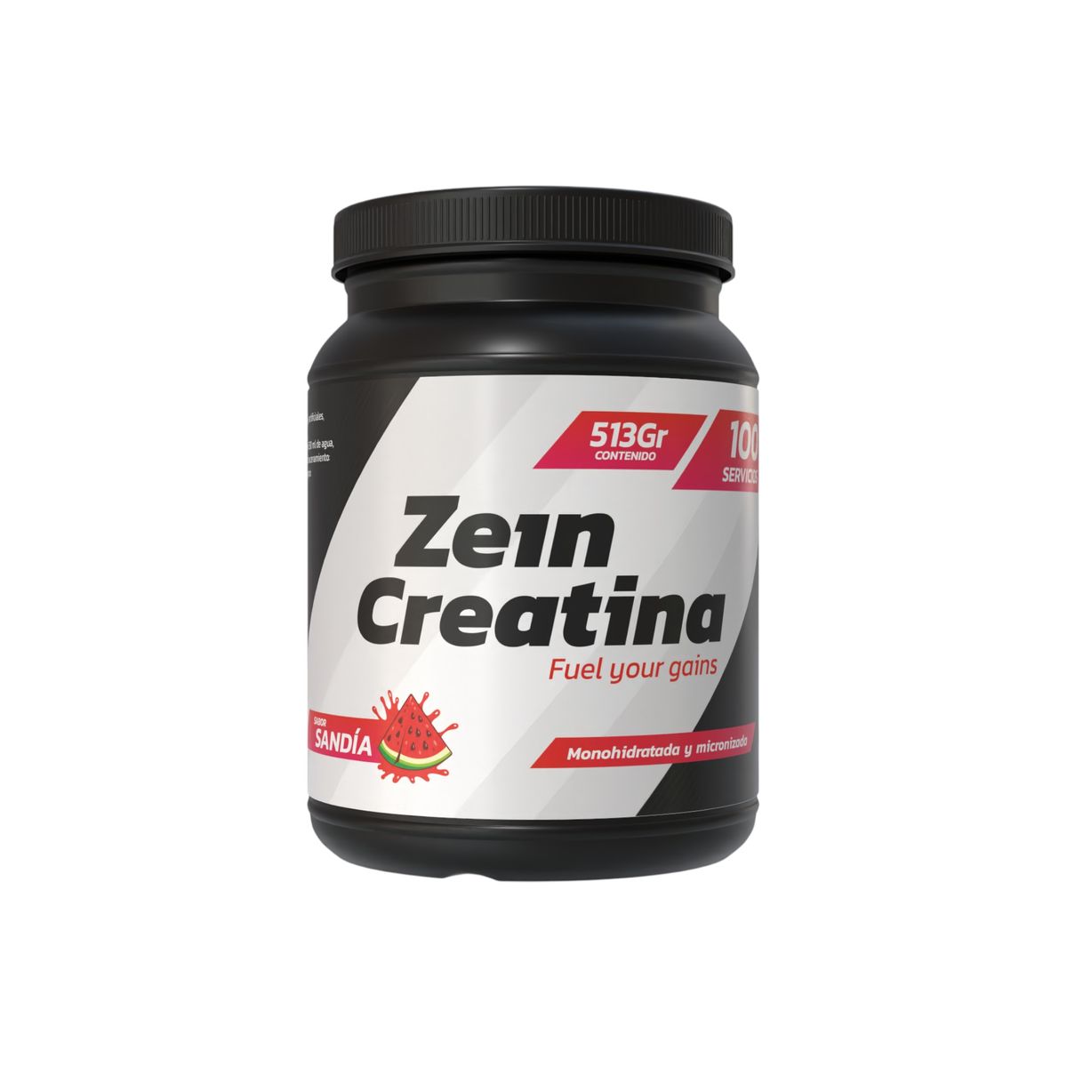 ZEIN - CREATINA MONOHIDRATADA Y MICRONIZADA 513GR SANDIA - ZEIN