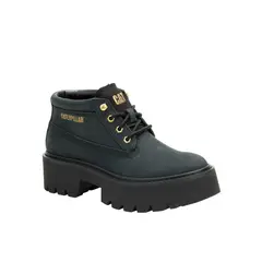 CAT - Botín Colorado Max Chukka Mujer Negro