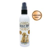 Shampoo Espuma Seca Para Mascotas Qualy 250 ml Vainilla